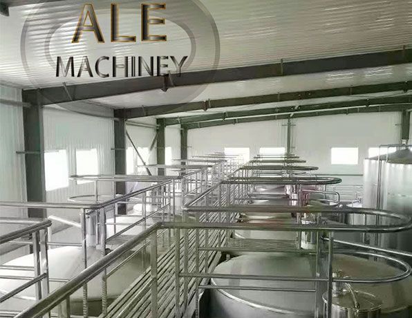 10000L commercial brewery project for Asian customer