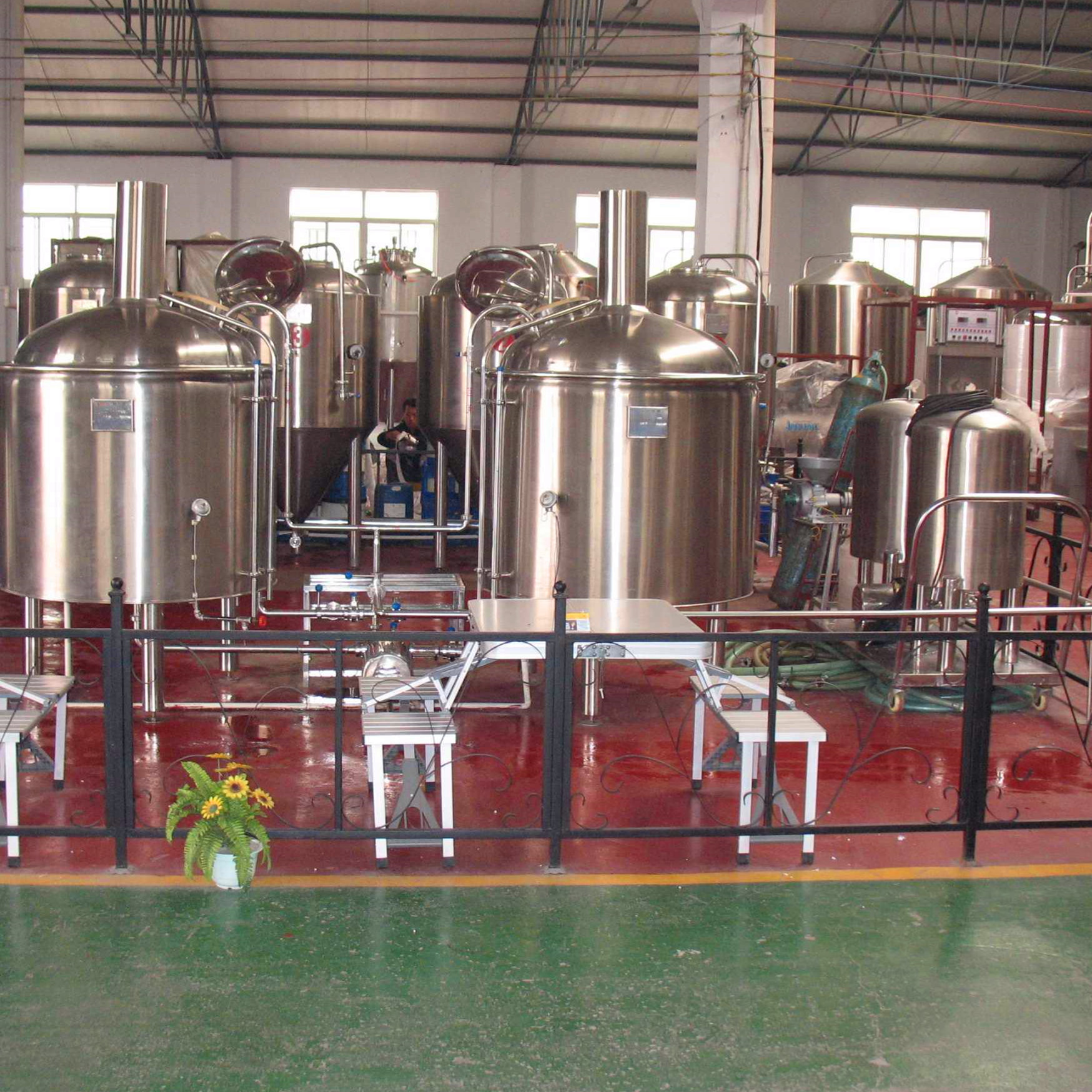 bar brewing used 250 liters brewhouse and fermentation system