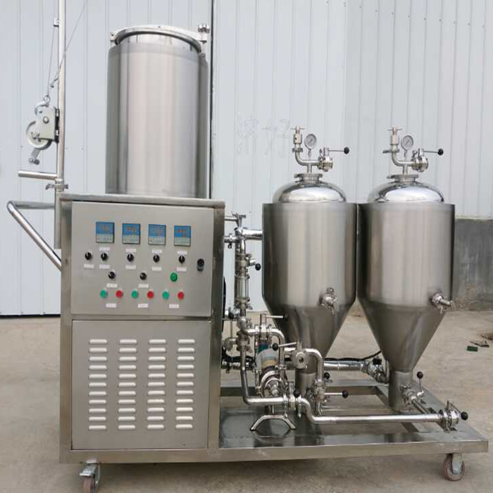 Two vessel brewhouse 100 liters brewery tank