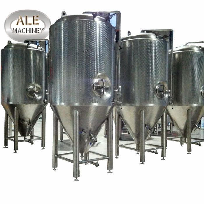 1000L Beer Fermenting Equipment Commercial Brewery System Cooking Block