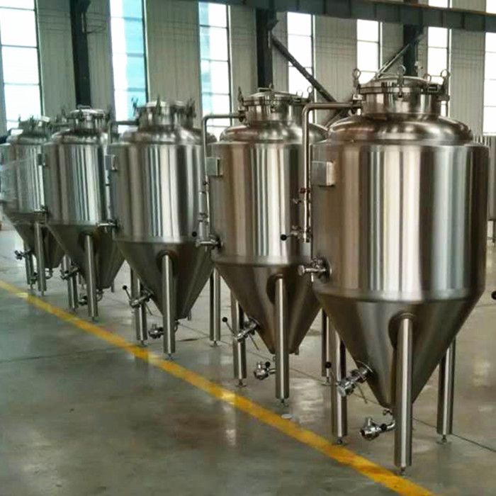 500L Beer Fermenting Equipment High Level German Technology CE qualified