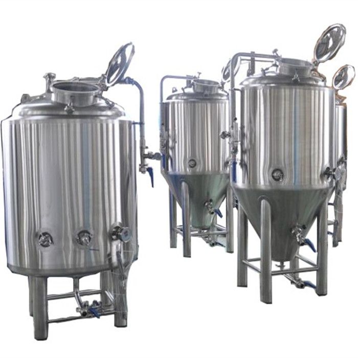500L Beer Fermenting Equipment High Level German Technology CE qualified